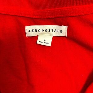 A87 Aeropostale Red Polo